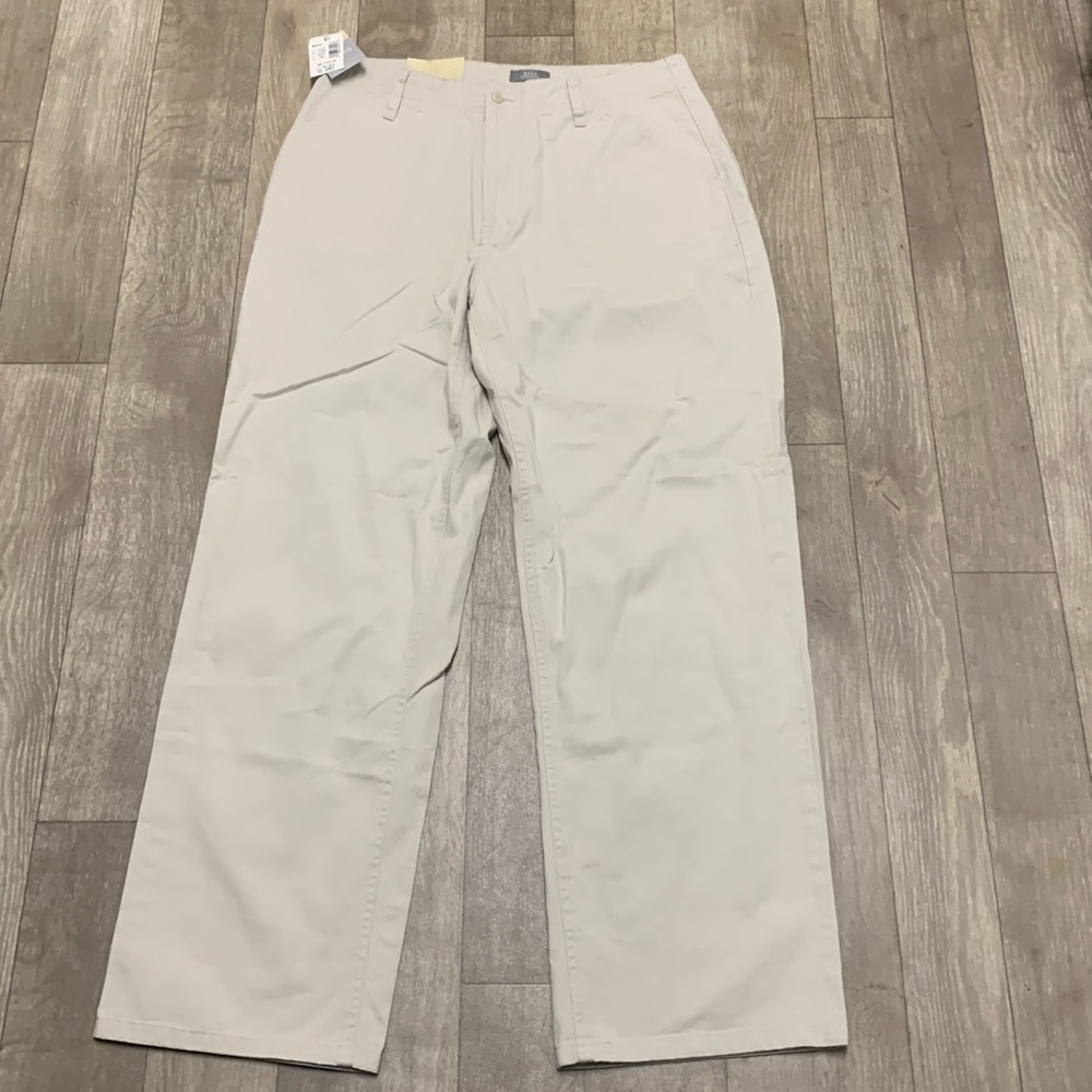 G.H. Bass & Co. Straight Leg Pants in Light Tan